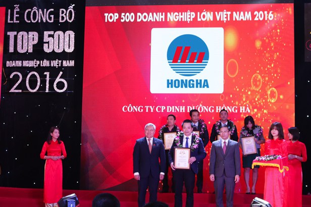 Hồng Hà tiếp tục nằm trong Top 500 Doanh nghiệp lớn nhất Việt Nam