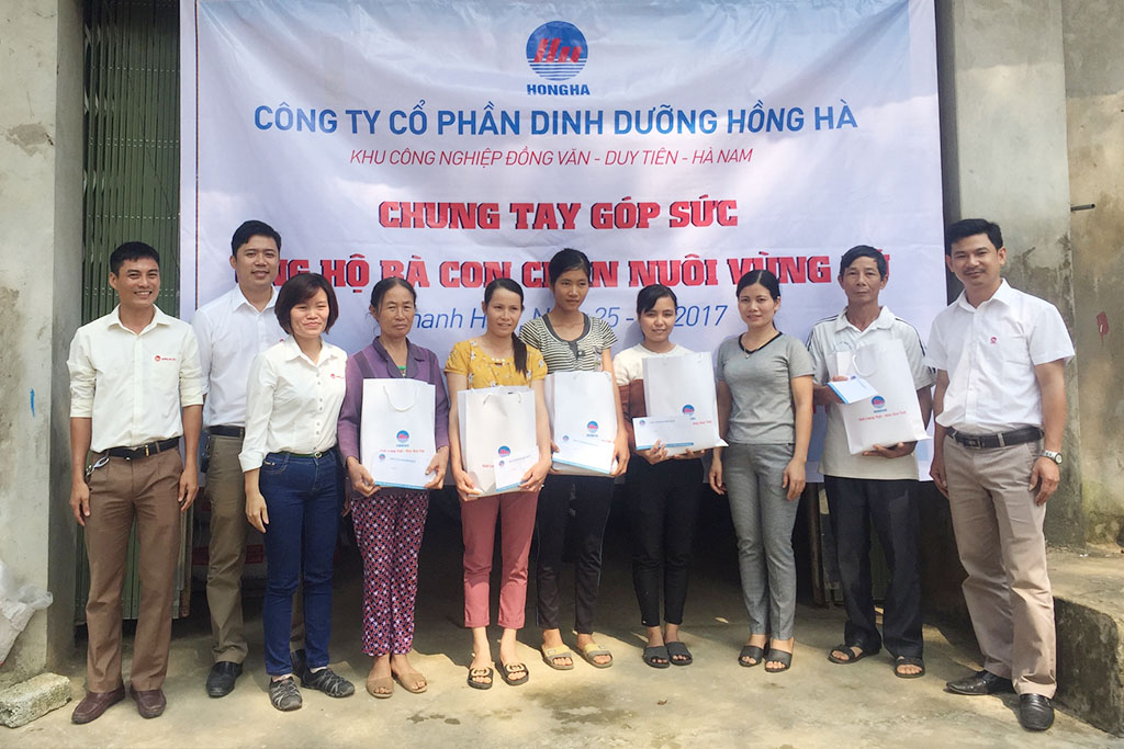 Hong Ha JSC in Companion with the Husbandry Farmers of Ha Nam and Thanh Hoa Provinces