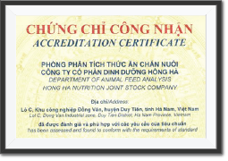 Chứng nhận ISO/IEC: 17025:2005