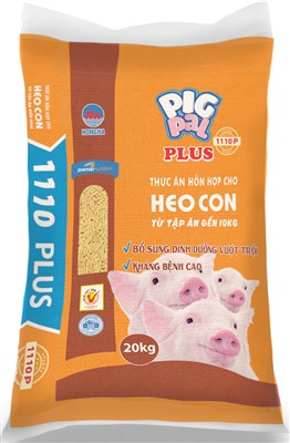 Complete feed for piglet from weaning to 10 kg
