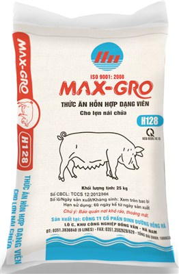 Complete feed for pregnant sow