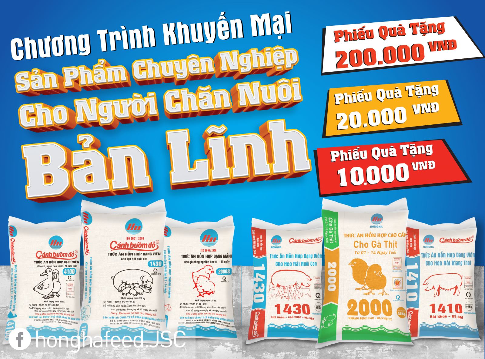 SẢN PHẨM CHUYÊN NGHIỆP CHO NGƯỜI CHĂN NUÔI BẢN LĨNH